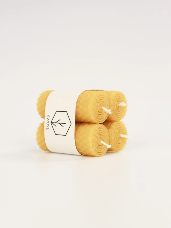 świeca klasyczna z wosku pszczelego swoye 1